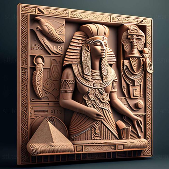 3D model ancient egypt (STL)